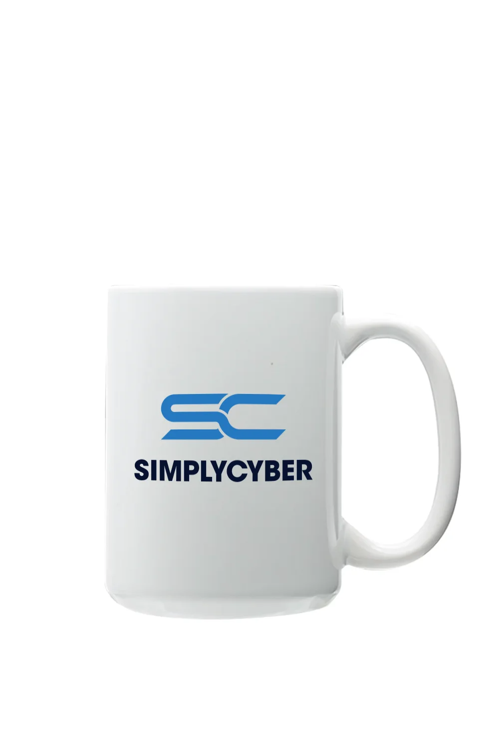 15oz White Coffee Mug