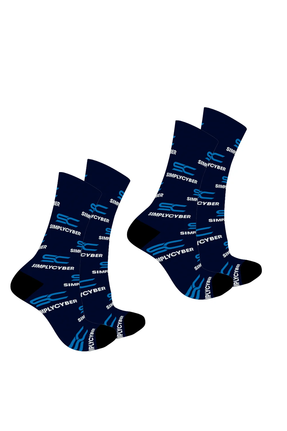 2 Pair Bundle | Sustainable High-Speed Premium Crew Socks